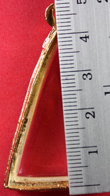 ตลับไมครอนทองเหลืองนางพญาพิมพ์ใหญ่ เปิดหลังของใหม่