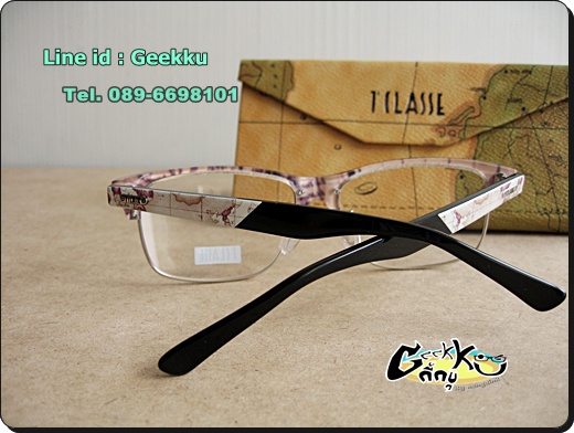 กรอบแว่นตา CLASSE (ของใหม่) สวยมากค่ะ ใครชอบแนวนี้จัดไปเลยค่ะ เอาไปตัดเลนส์สายตาได้ค่ะ 