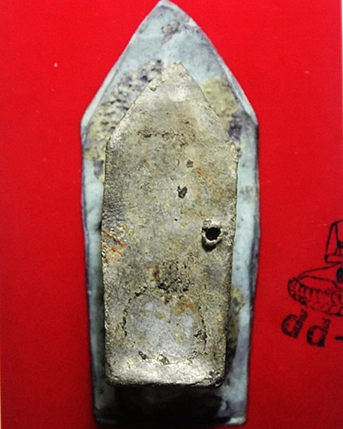 พระกรุวัดกลางตลาดพลู เนื้อตะกั่ว พระพิมพ์ป่าเลไลย์ กทม