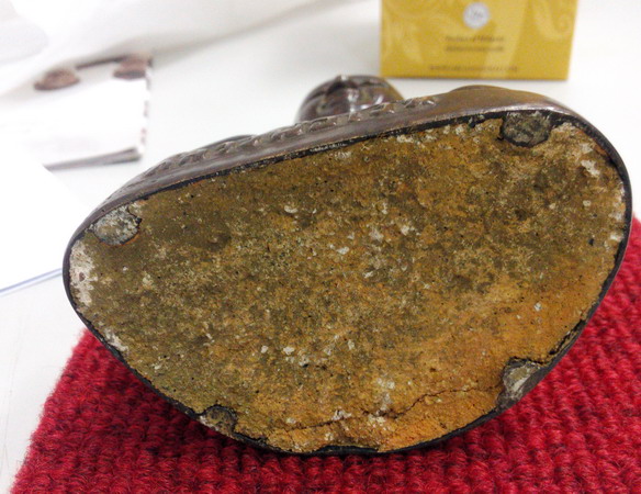 พระบูชา หลวงพ่อเงิน ไม่ทราบที่ครับ เนื้อขันลงหิน ก้นอุดดินไทย