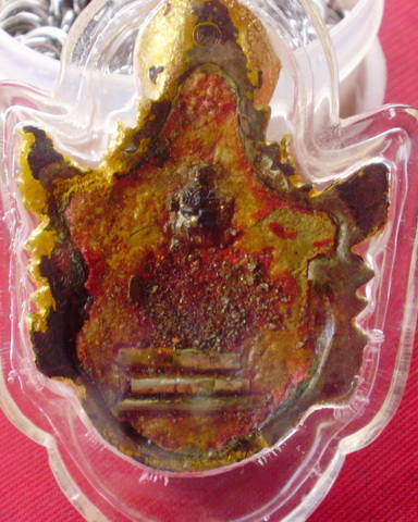 เศียรปู่่เสือนวะเพ้นทองเดิมวัดหลวงปู่กาหลง