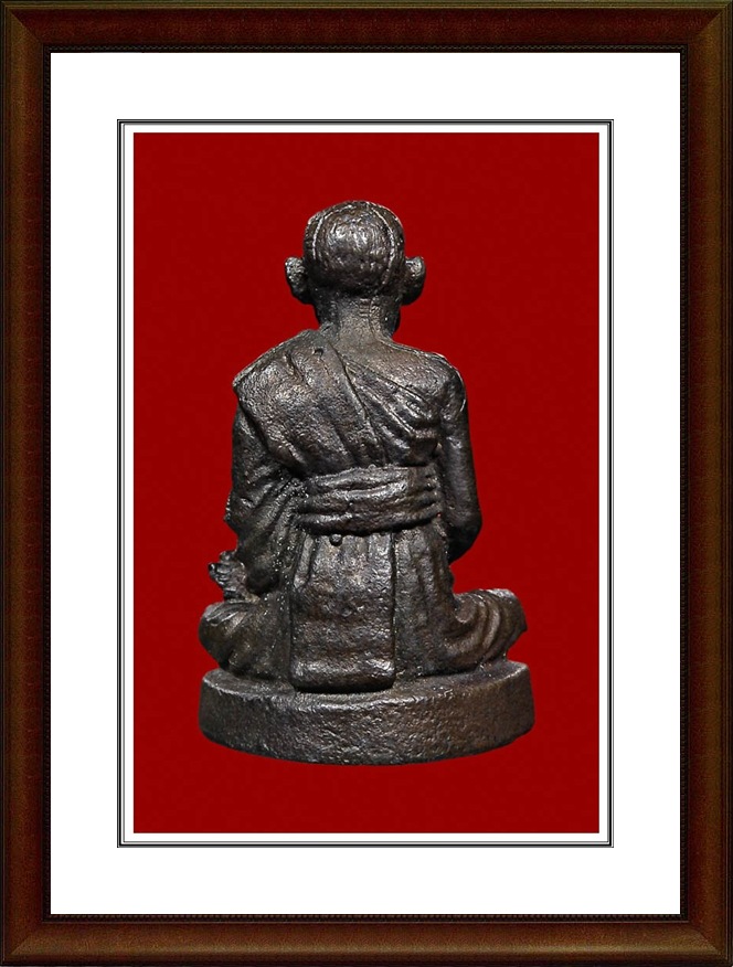 รูปเหมือนสมเด็จพระพุฒาจารย์(โต) พรหมรังสี วัดระฆังโฆสิตาราม รุ่นอนุสรณ์ 100 ปี 2515 เนื้อนวะ(2417)