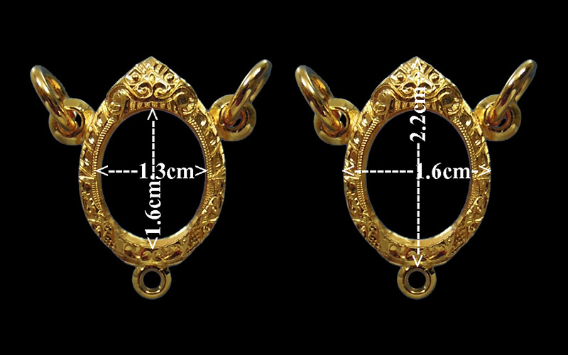 ตลับทองคำ3ห่วง ยกซุ้มบน+ล่าง มือ1ใส่เหรียญเม็ดแตง 06, 08หลวงปู่ทวด วัดช้างให้ จ.ปัตตานี6.63กรัม