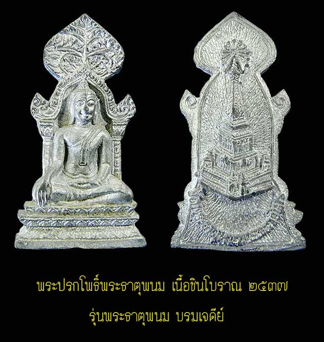 พระปรกโพธิ์พระธาตุพนม เนื้อชินโบราณ 2537