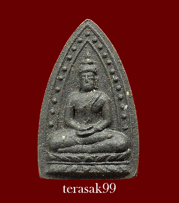 พระพุทธโธข้างเม็ด หลังยันต์ห้า หลวงปู่เฮี้ยง วัดป่าอรัญญิกาวาส ชลบุรี