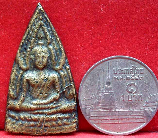 *พุทธชินราชหล่อฯ หลังยันต์ ปี๒๔๙๓..ลป.เผือก วัดกิ่งแก้ว สมุทรปราการ*