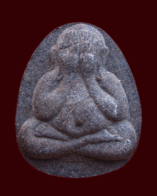 พระปิดตาจัมโบ้ รุ่นสร้างศาลา หลวงปู่บัว ถามโก วัดศรีบุรพาราม (เกาะตะเคียน) จ.ตราด ปี พ.ศ. ๒๕๓๙