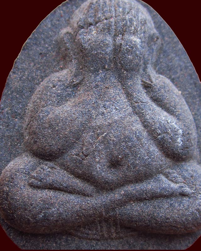 พระปิดตาจัมโบ้ รุ่นสร้างศาลา หลวงปู่บัว ถามโก วัดศรีบุรพาราม (เกาะตะเคียน) จ.ตราด ปี พ.ศ. ๒๕๓๙