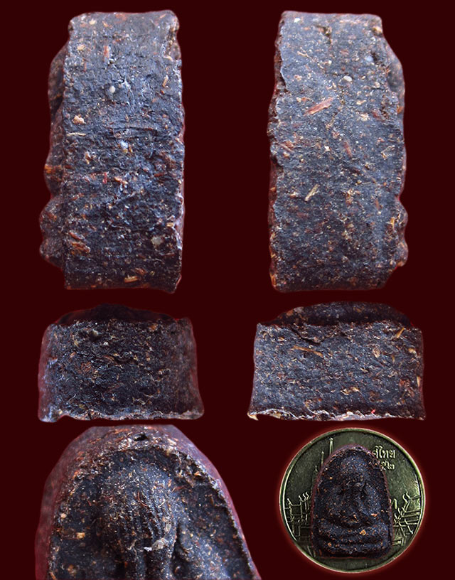 พระปิดตารุ่นแรก เนื้อหยาบ (นิยม) หลวงปู่บัว ถามโก วัดศรีบุรพาราม (เกาะตะเคียน) จ.ตราด ปี ๒๕๒๓