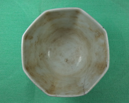 ถ้วยชาลายคราม ขนาดเส้นผ่าศูนย์กลาง 3นิ้ว สูง 3 นิ้ว