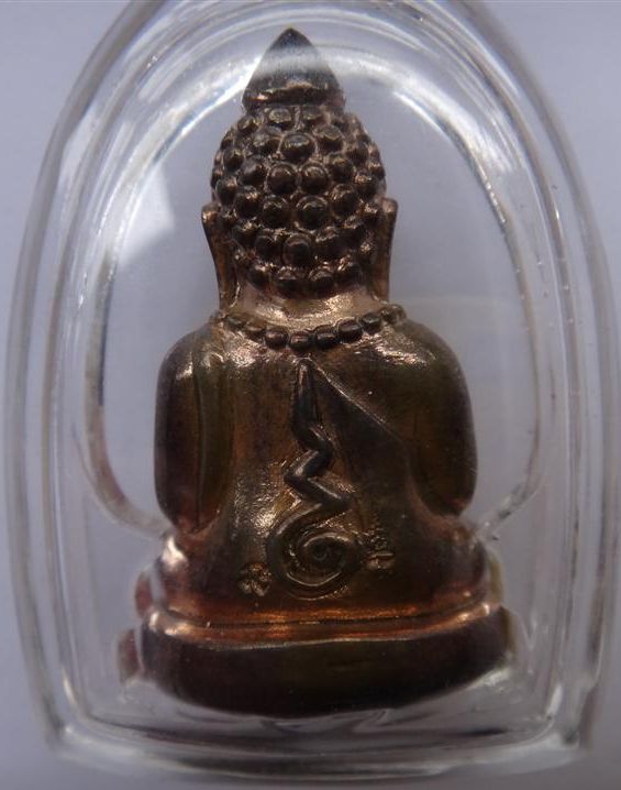 พระกริ่งล้มลุก ท่านเจ้ามา(ย้อนยุค ปี44) เนื้อนวะ เลข156 เคาะ เดียว 