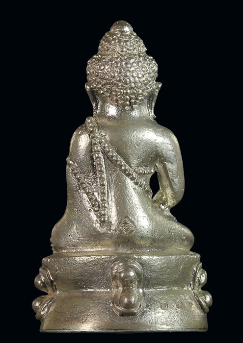 กริ่งชินบัญชร ญสส เพชรกลับ เนื้อเงิน ๒๑๒ องค์ดารา