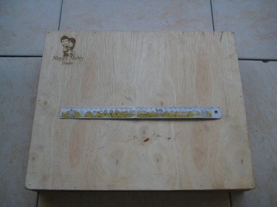 กล่องไม้ใหญ่พับเก็บพระได้ น่าสะสม