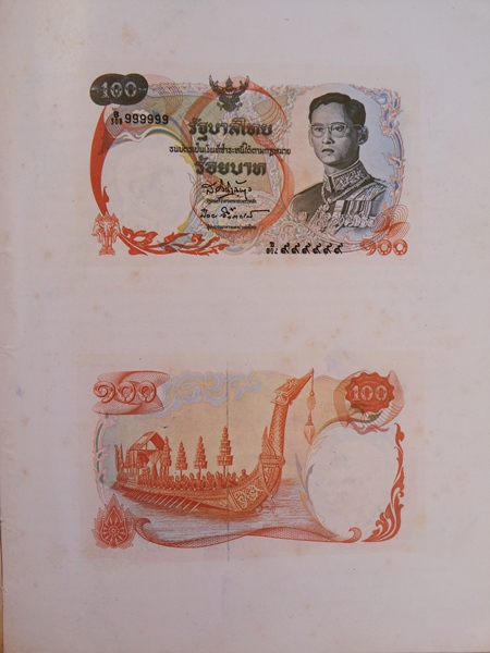 หนังสือเรื่องธนบัตรไทย ของเฉลิม ยงบุญเกิด
