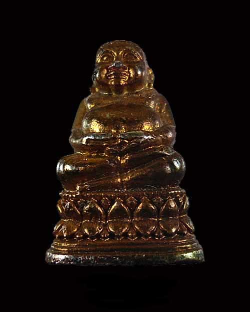 หล่อพระสังกัจจายน์ เนื้อกะหลั่ยทอง