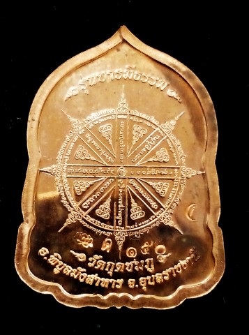 เหรียญหลวงปู่คำบุ รุ่น บารมีธรรม ออกวัดกุดชุมพู ปี ๒๕๕๔ เนื้อทองแดงอัคนี (2)