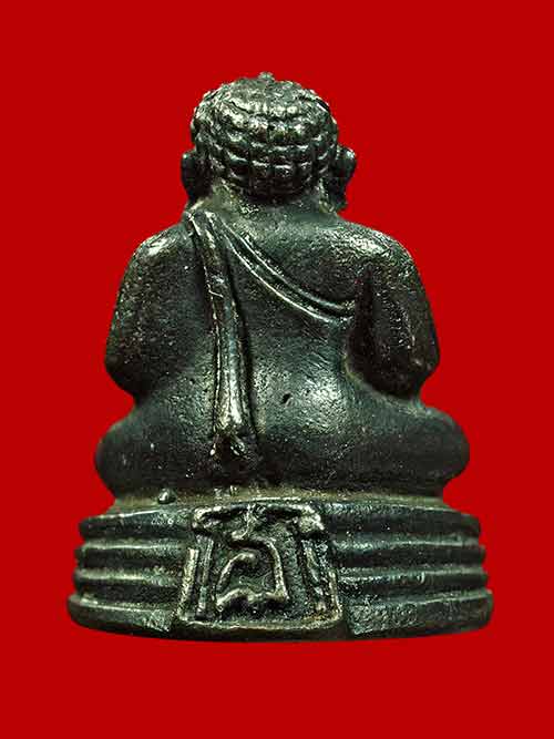 พระสังกัจจายน์ เนื้อนวโลหะ สามโค็ด พร้อมบัตรรับรอง น่าบูชา