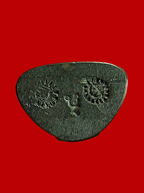 พระสังกัจจายน์ เนื้อนวโลหะ สามโค็ด พร้อมบัตรรับรอง น่าบูชา