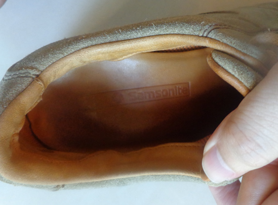 รองเท้า Samsonite ของแท้ แบรนด์ดัง ITALY สีน้ำตาล , เมื่อสุดยอดแห่งกระเป๋าเดินทางมาทำรองเท้าเทพๆ