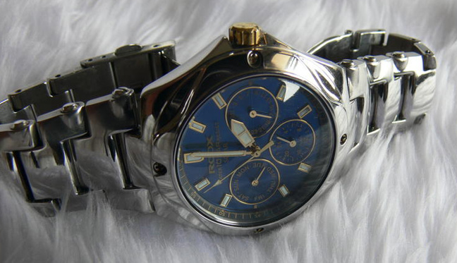 นาฬิกา ALBA ของแท้ ROOX SOLAR สุภาพบุรุษ โครโนกราฟหน้าปัดงามๆ สวยทั้งเรือนทั้งสาย