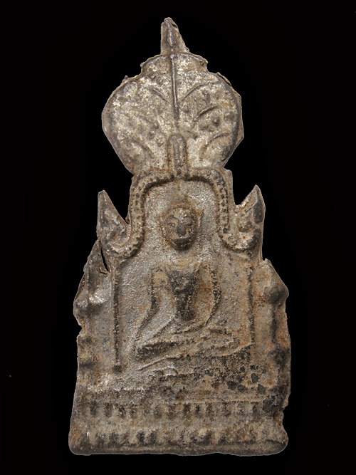 พระซุ้มปรกโพธิ์ กรุวัดราชบูรณะ เนื้อชินเงิน จ.อยุธยา แท้ดูง่ายมากๆ ครับ องค์ครูกรุวัดราชครับ