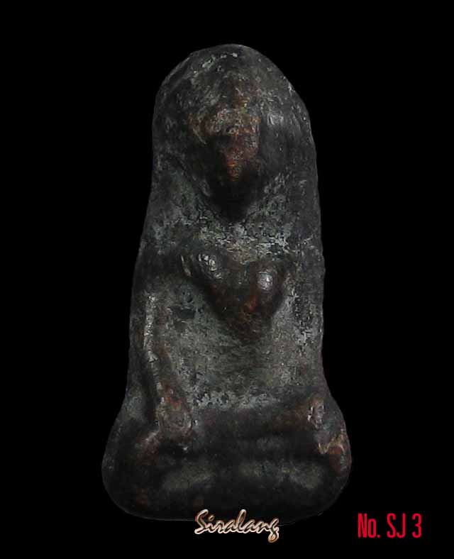 พระร่วงนั่งกรุศาลเจ้า ราชบุรี สนิมแดง # 2