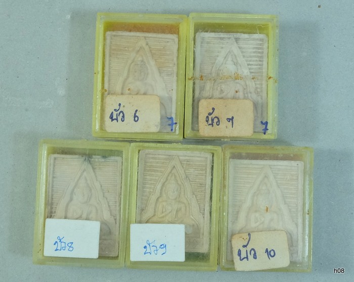 พระผงวัดปากนํ้ารุ่นอนุสรณ์สถานปี2534(5องค์5พิมพ์)/วช02