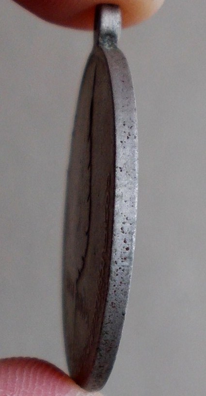 เหรียญจิ๋กโก้เล็กหลวงพ่อเงิน ปี06 เนื้ออัลปาก้า วัดดอนยายหอม จ.นครปฐม