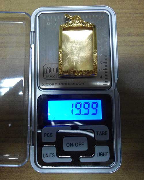 ตลับทอง 90 % งานสั่งทำ นน.19.99 กรัม