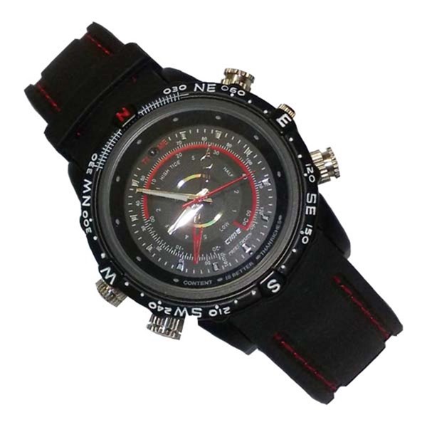 โล็ะสต็อกถูกๆ เคาะเดียว นาฬิกาข้อมือติดกล้องพร้อมถ่ายวิดีโอ (16GB) : สีดำ 003