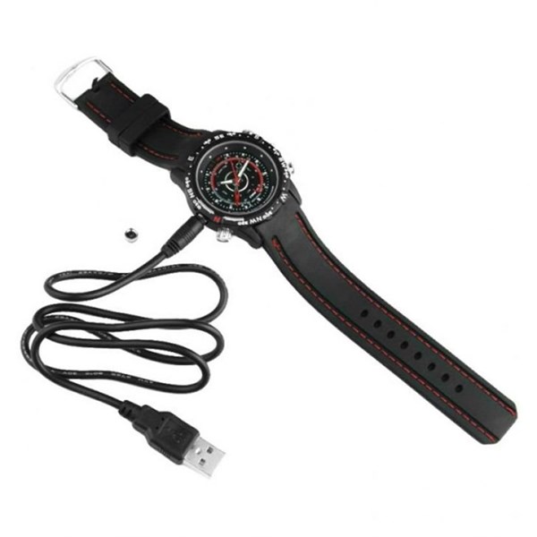 โล็ะสต็อกถูกๆ เคาะเดียว นาฬิกาข้อมือติดกล้องพร้อมถ่ายวิดีโอ (16GB) : สีดำ 004
