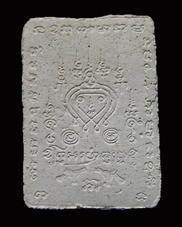 พระผงรูปเหมือนห่มคลุม พระครูสถิตโชติคุณ(หลวงพ่อไสว ฐิตวณฺโณ) วัดปรีดาราม (ยายส้ม) ต.คลองจินดา อ.สามพ