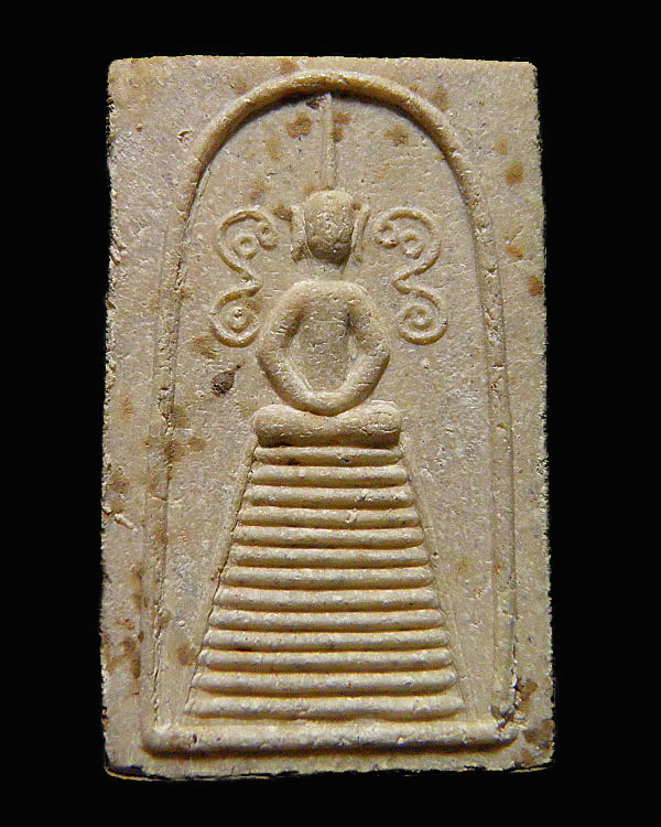 พระสมเด็จ แช่น้ำมนต์ เนื้อเกสร รุ่นไตรมาส ปี 2537หลวงพ่อยิด วัดหนองจอก วัดหนองจอก อ.กุยบุรี จ.ประจวบ