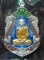 9 หน้า(แยกชุดกรรมการ)+++เหรียญเสมาเนื้อเงินลงยาสีฟ้า รุ่นรวยทันใจ หลวงพ่อรวย วัดตะโก อยุธยา โค๊ด ก ม