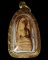 เคาะเดียว @@@ พระรอดแสงตา กรุแท่นแก้ว วัดมหาวัน จ.ลำพูน องค์สีพิกุล ปี ๒๔๗๐ เลี่ยมทอง