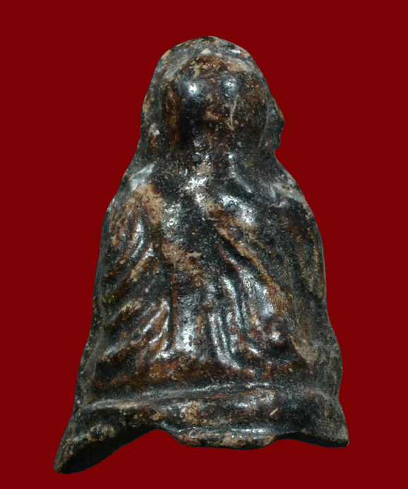 หลวงพ่อเงิน วัดบางคลาน เนื้อดินชุบรัก