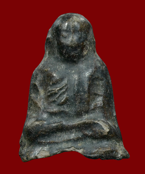 หลวงพ่อเงิน วัดบางคลาน เนื้อดินชุบรัก