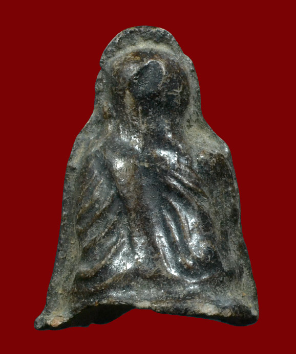 หลวงพ่อเงิน วัดบางคลาน เนื้อดินชุบรัก