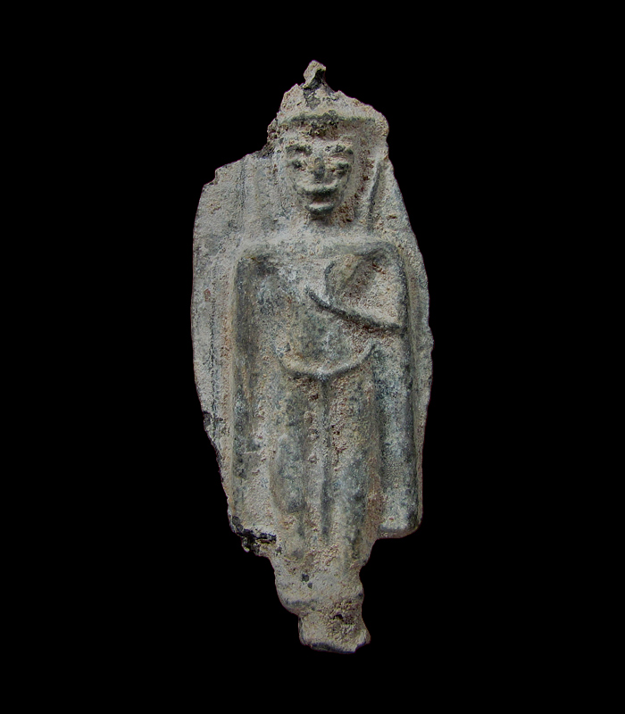 พระร่วงยืน กรุวังเพิ่ม ขอนแก่น เนื้อชินเงิน สภาพสวยเดิมๆ มีหน้ามีตา ตัวจริงแท้ดูง่าย