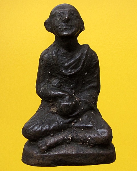 พระอุปคุตล้วงบาตร เนื้อสำริด