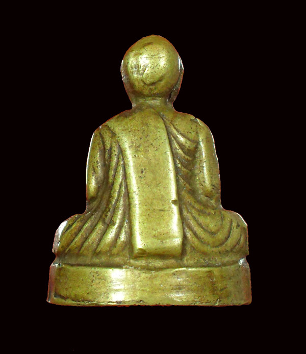 รูปเหมือนปั๊มรุ่นแรก ปี2500 (หน้าแก่) หลวงพ่อขอม วัดไผ่โรงวัว