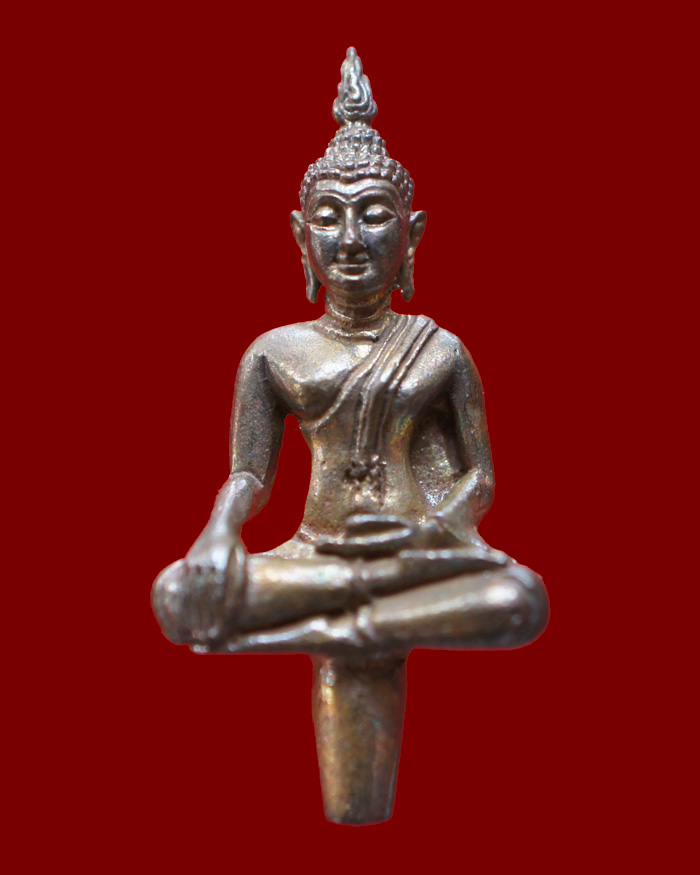 พระยอดธง รุ่นคูณมหากุศล ปี2540 เนื้อนวะโลหะ ตอกโค๊ต #2