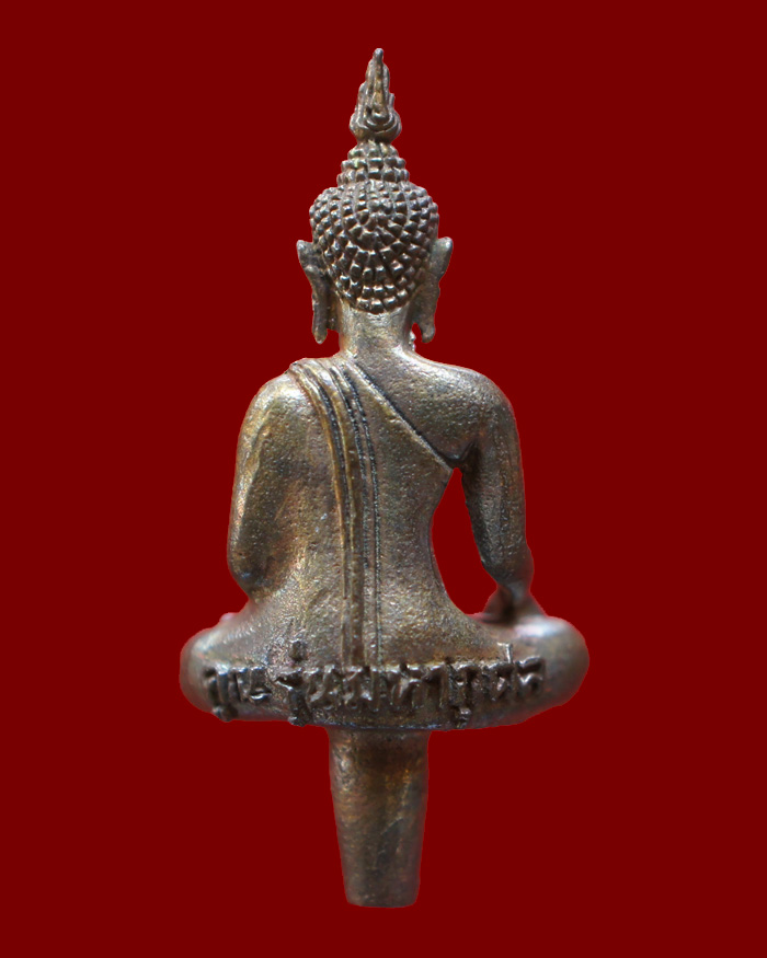 พระยอดธง รุ่นคูณมหากุศล ปี2540 เนื้อนวะโลหะ ตอกโค๊ต #2