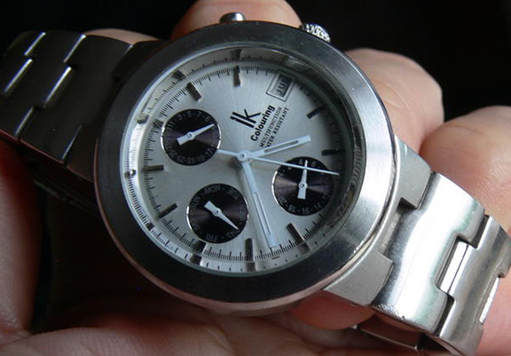 นาฬิกา IK Coloring ของแท้ , Stainless Steel ระบบ Multi Functioning สปอร์ต