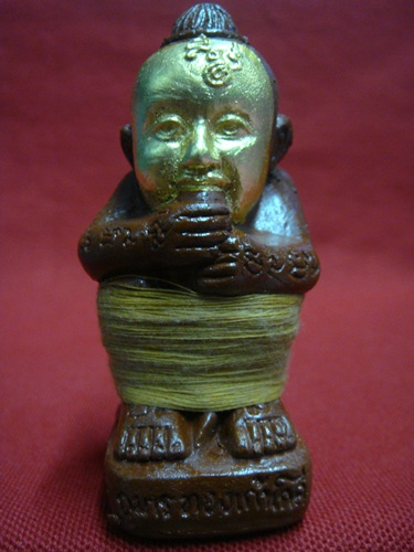  กุมารทองเก้าโกศ (27 โกศ) รุ่นสุดท้าย ปลุกเสกทิ้งทวนปี2556 หลวงพ่อกอย วัดเขาดินใต้ 