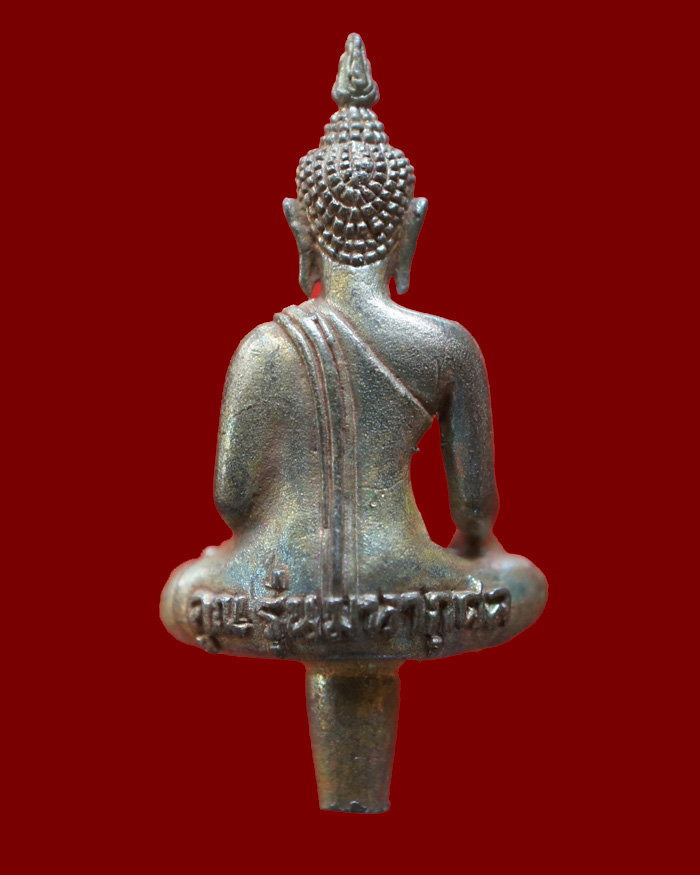 พระยอดธง รุ่นคูณมหากุศล ปี2540 เนื้อนวะโลหะ ตอกโค๊ต #4