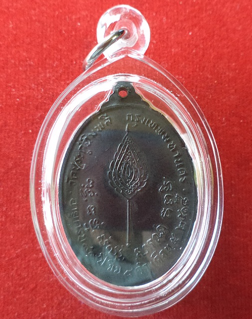 เหรียญรูปไข่ หลังพัดยศ หลวงปู่โต๊ะ วัดประดู่ฉีมพลี ปี18