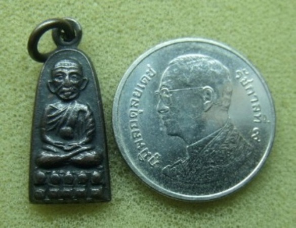 **วัดใจ**เหรียญหลวงปู่ทวด รุ่นทะเลซุง ปี 08 ทองแดงรมดำ**