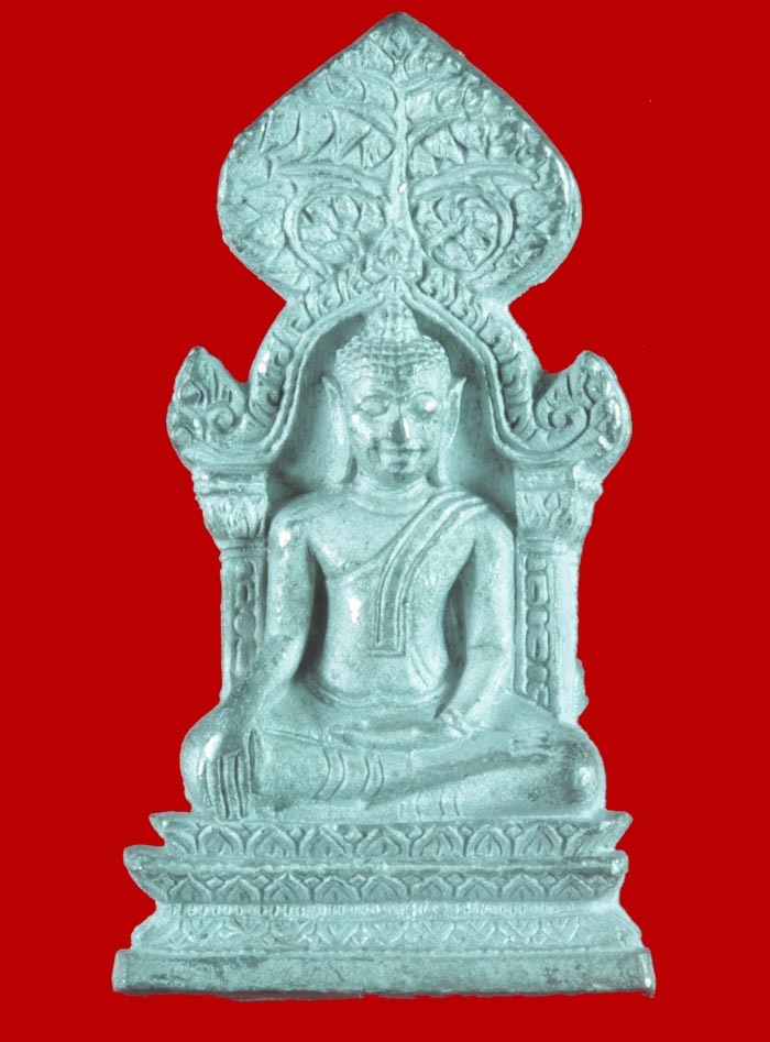 พระปรกโพธิ์ พระธาตุพนม(เนื้อชินโบราณ.) วัดพระธาตุพนมวรมหาวิหาร จ.นครพนม