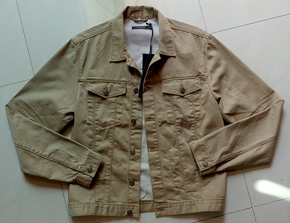 แจ็กเก็ตยีนส์ JASPAL สีน้ำตาล สวยๆ ของใหม่ครับ เบอร์ L